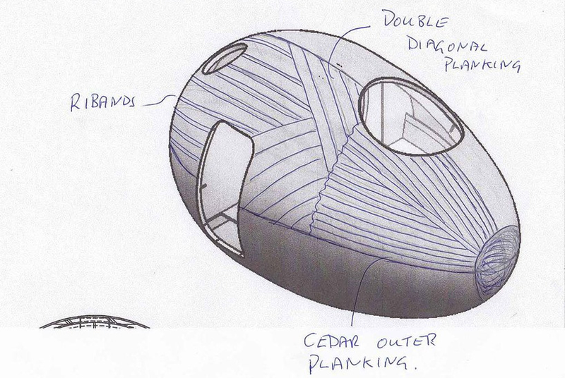 Illustration for article titled Uh, Why Is an Artist Living Inside a Floating Wooden Egg For a Year?
